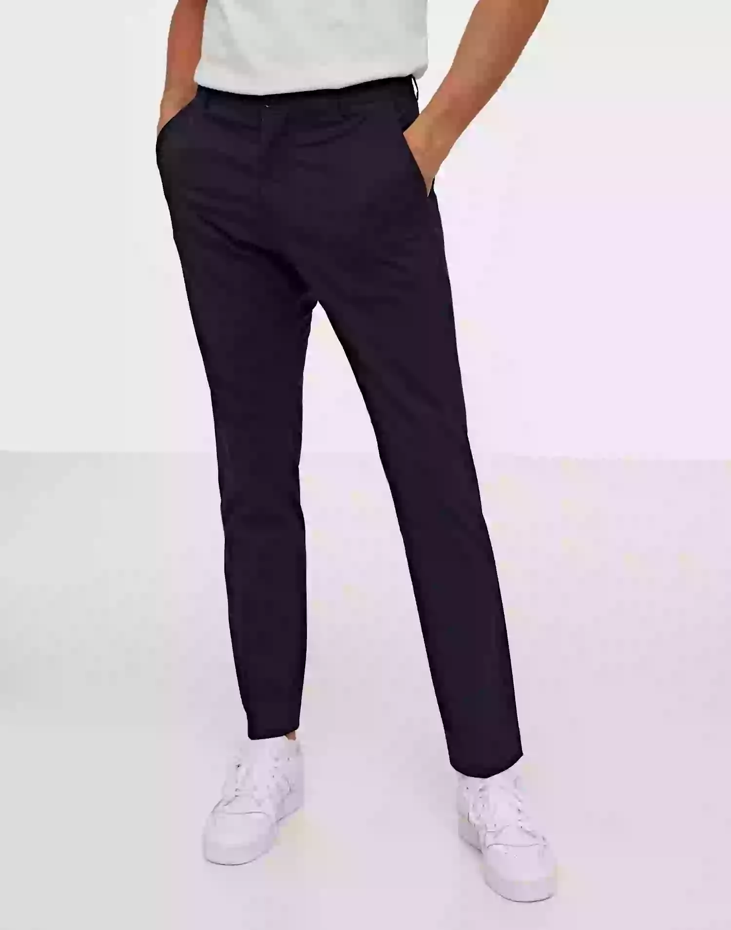 Selected Homme Slhslim-Mylologan Navy Trouser B No Kostymbyxor Mörk Blå
