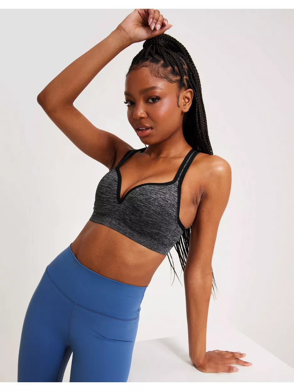 Only Play Onpmartine Seam Sports Bra - Noos Sport BH - Medium support Grå Melange