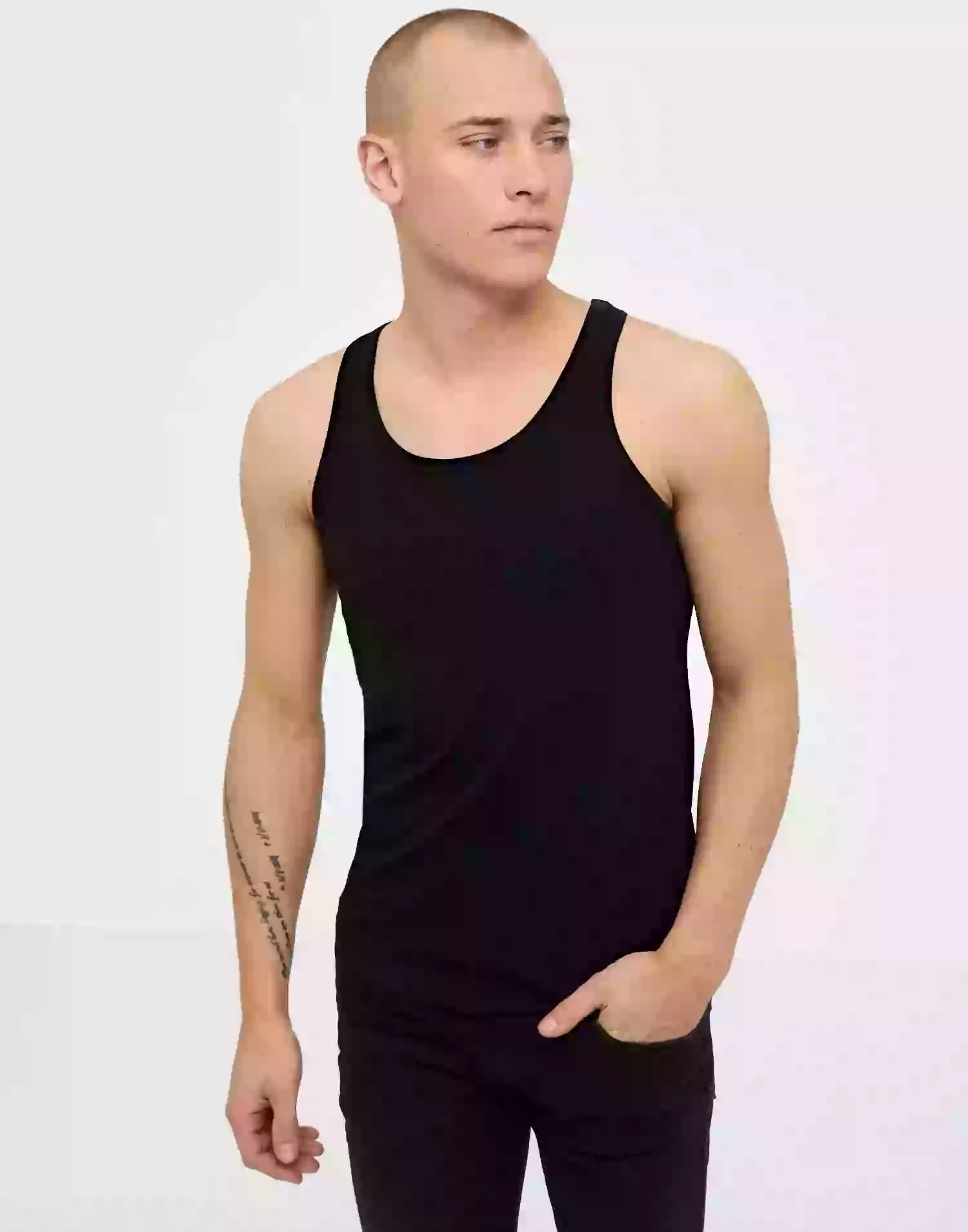 Jack & Jones Basic Tank Top Noos Linnen & ärmlösa toppar Svart