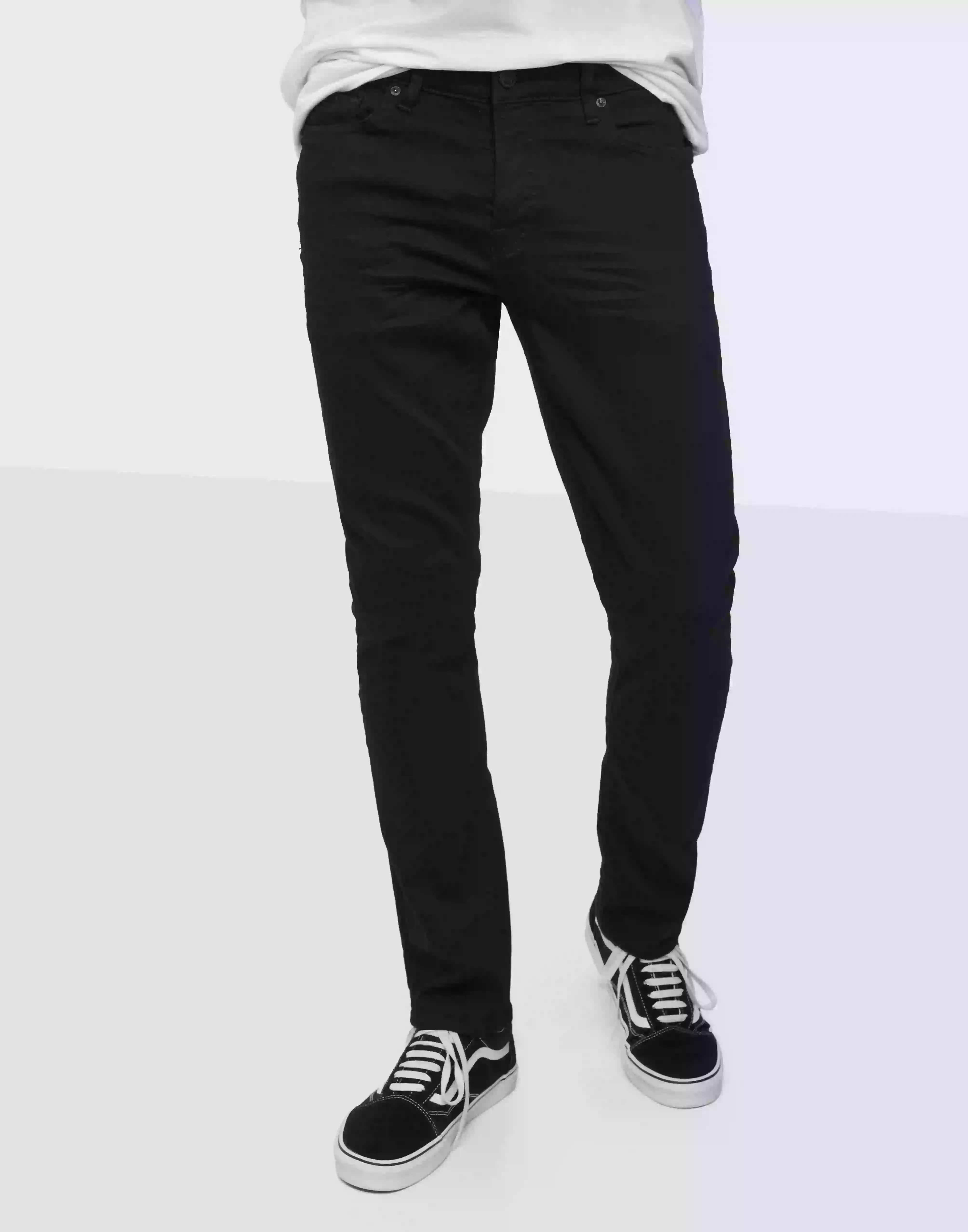 Only & Sons onsLOOM Black Dcc 0448 Noos Slim fit jeans Sort