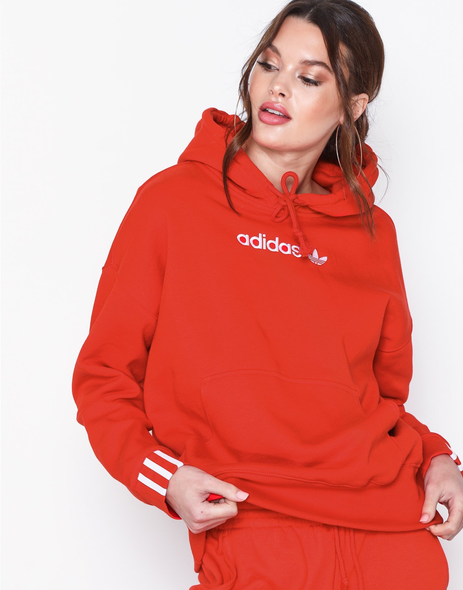 adidas red jumper