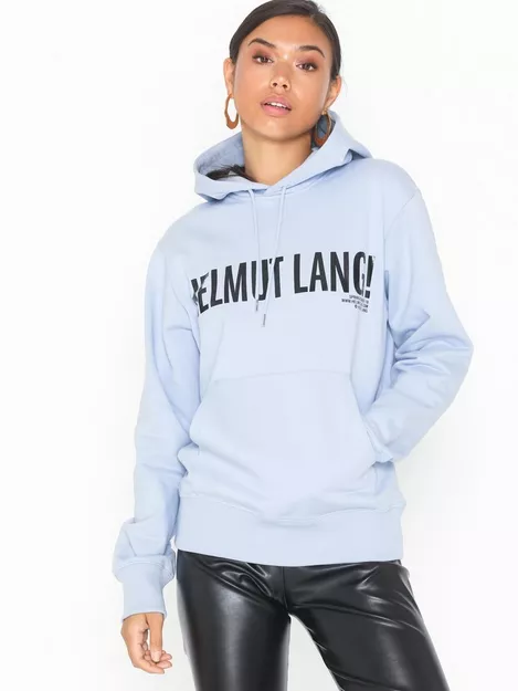 Patent lovgivning igennem Buy Helmut Lang exclamation hoodie.1 - Light Blue | Nelly.com