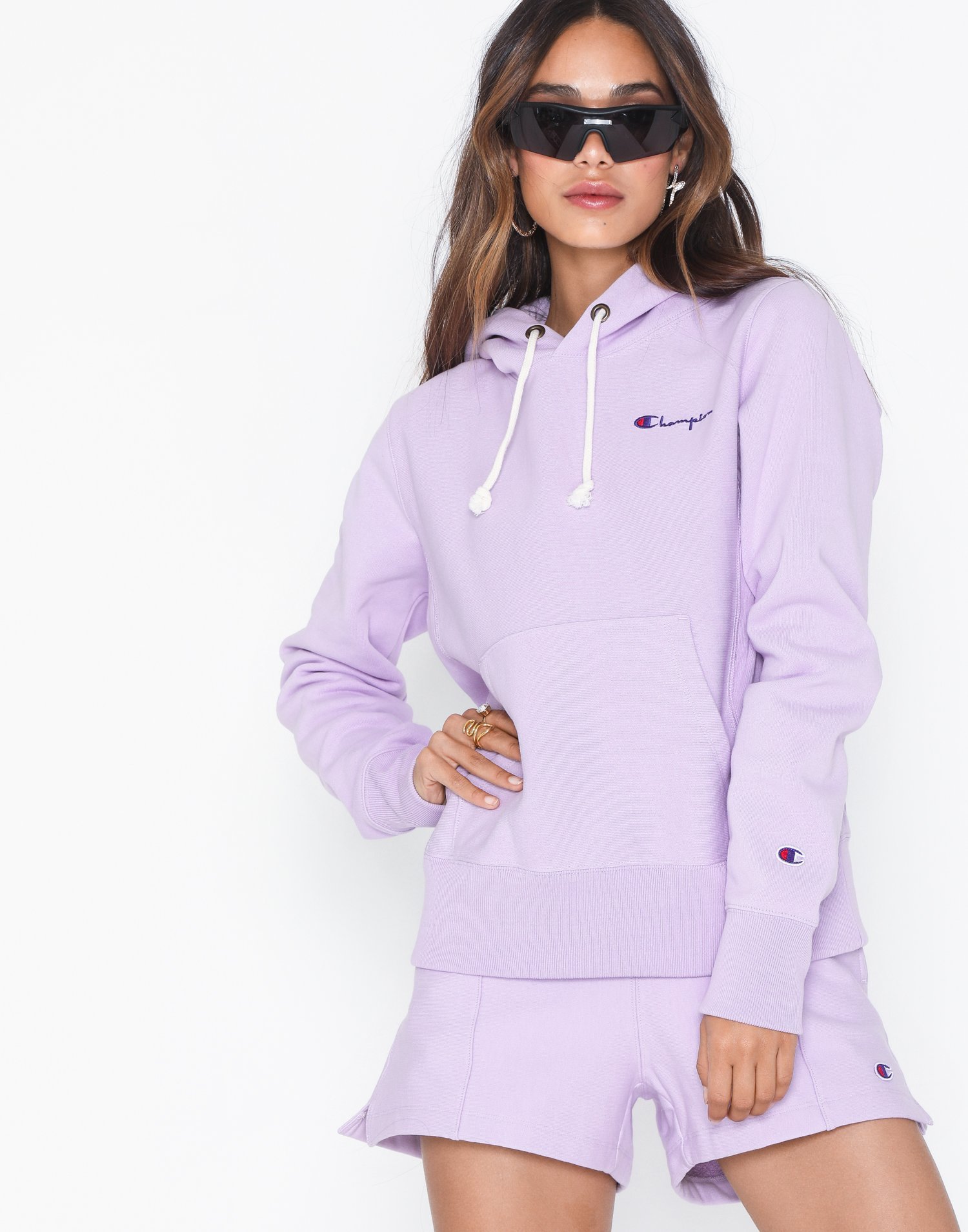 champion sweatshirt lilac