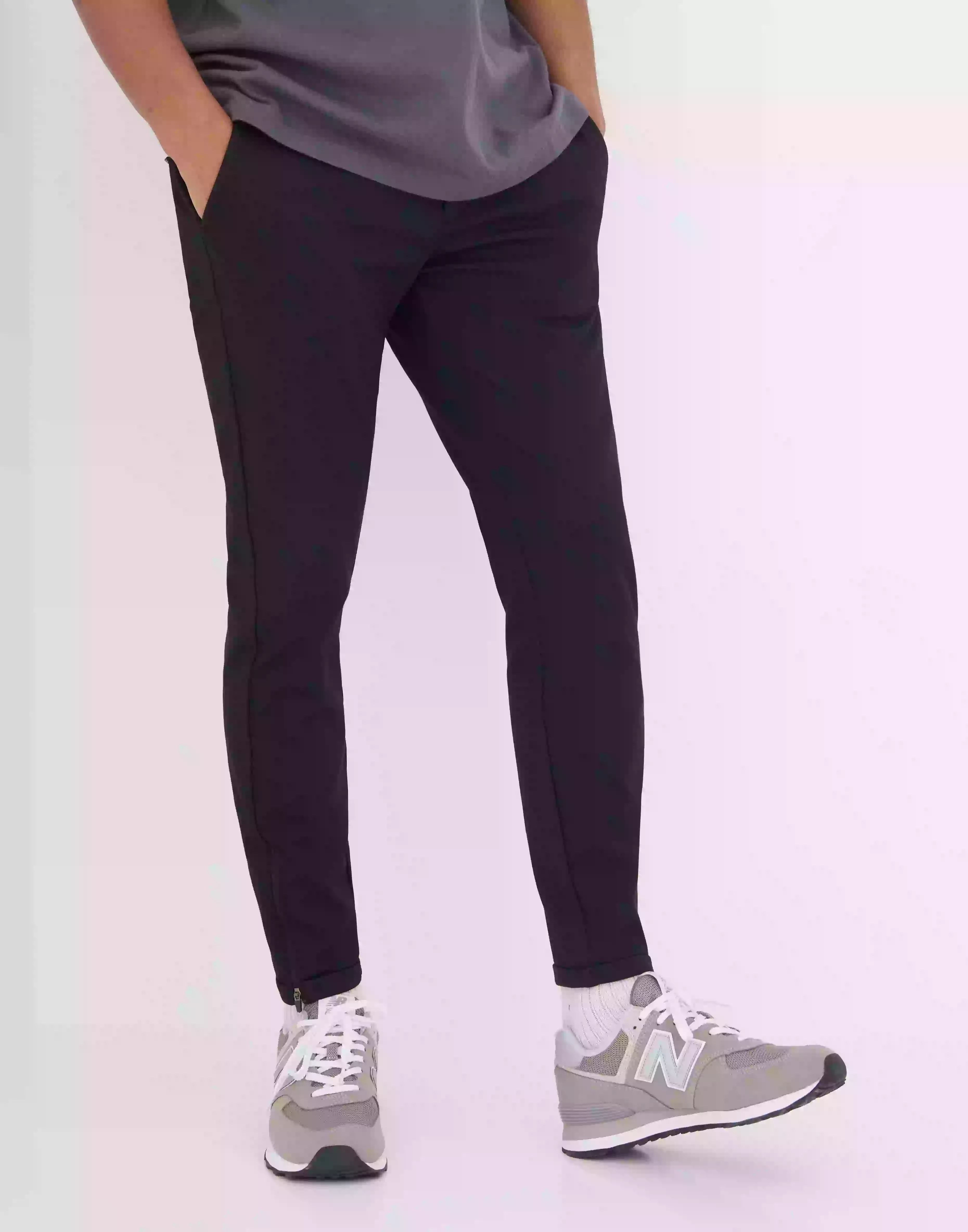 GABBA Pisa Jersey Pant Kostymbyxor Black