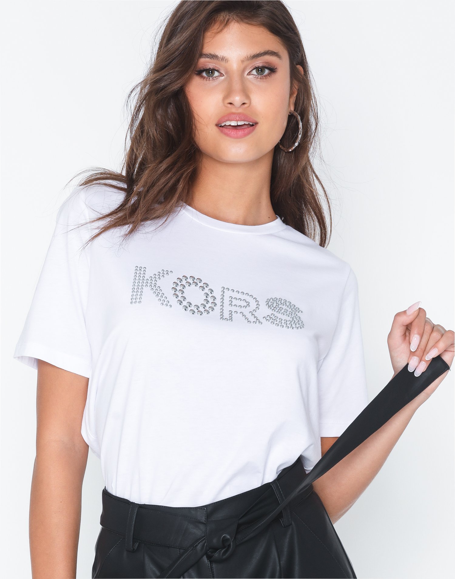 michael kors logo tee