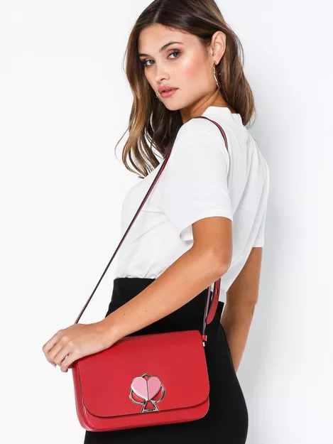 Kate Spade Nicola Twistlock Small Flap Shoulder Bag