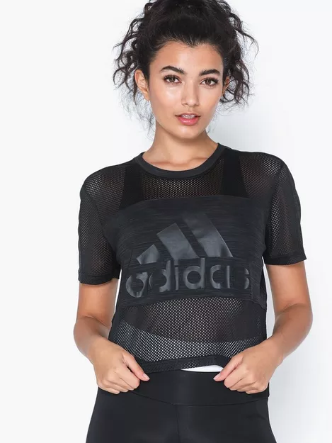 Buy Adidas Sport Performance BOS MESH TEE - Black