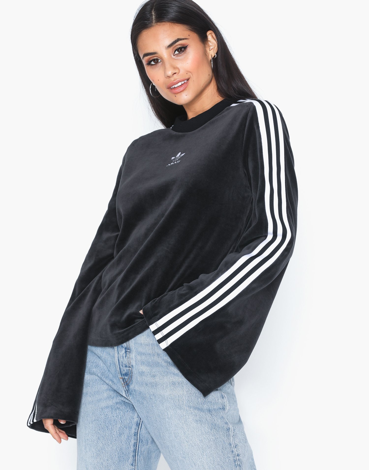 velvet adidas sweater