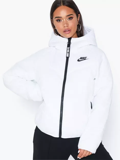 Buy Nike W NSW WR SYN FILL JKT HD - White/Black