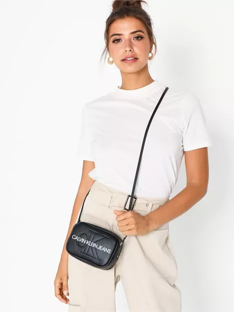 Sculpted Monogram Shopper Bag | Calvin Klein