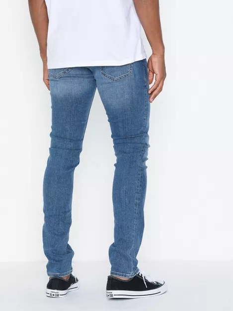 JJIGLENN JJORIGINAL AM 815 Slim fit jeans, Medium Blue