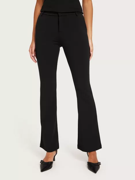Buy Only ONLROCKY MID - FLARED NOOS PANT Black TLR