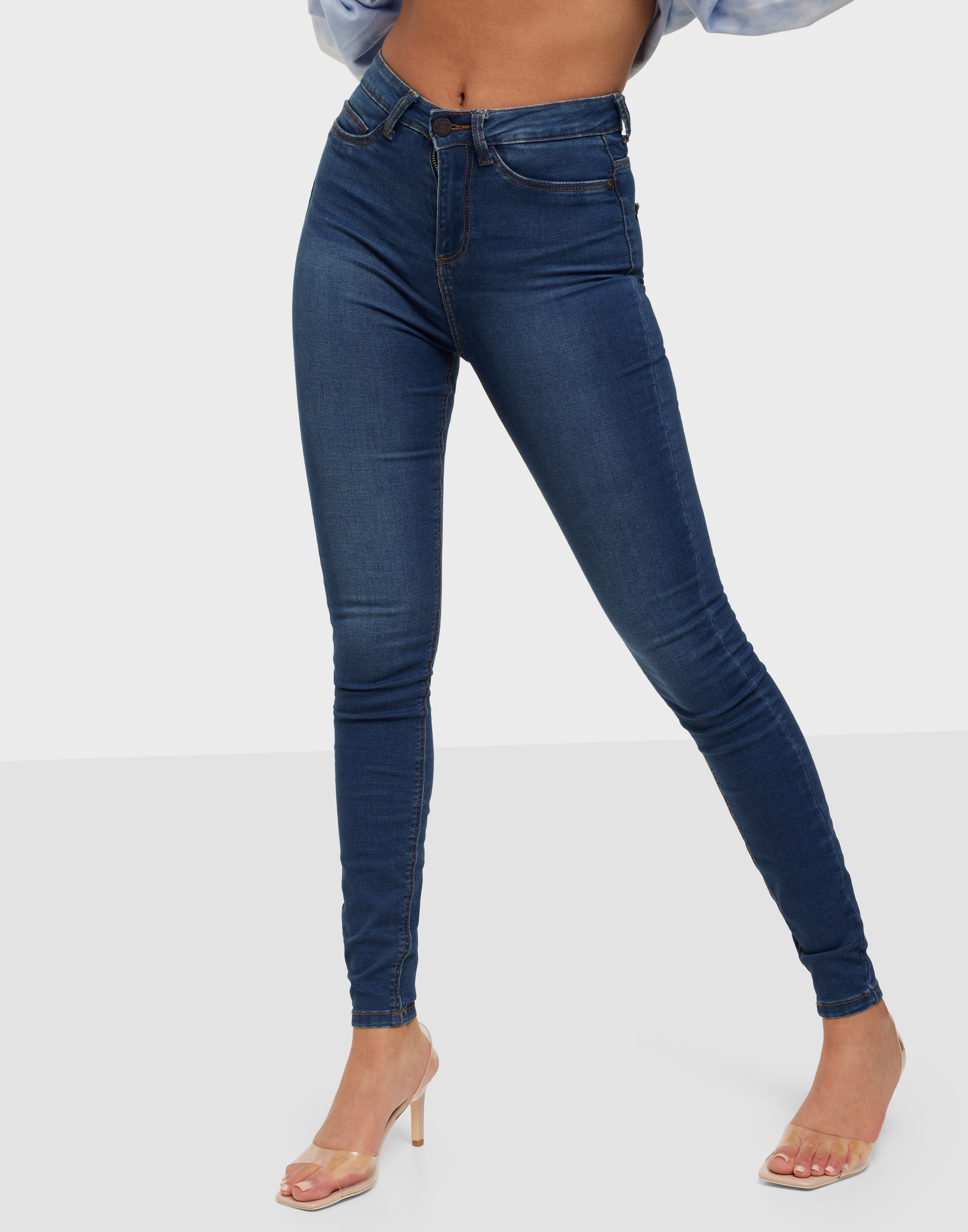 Noisy May Nmcallie Hw Skinny Jeans VI021MB No Skinny