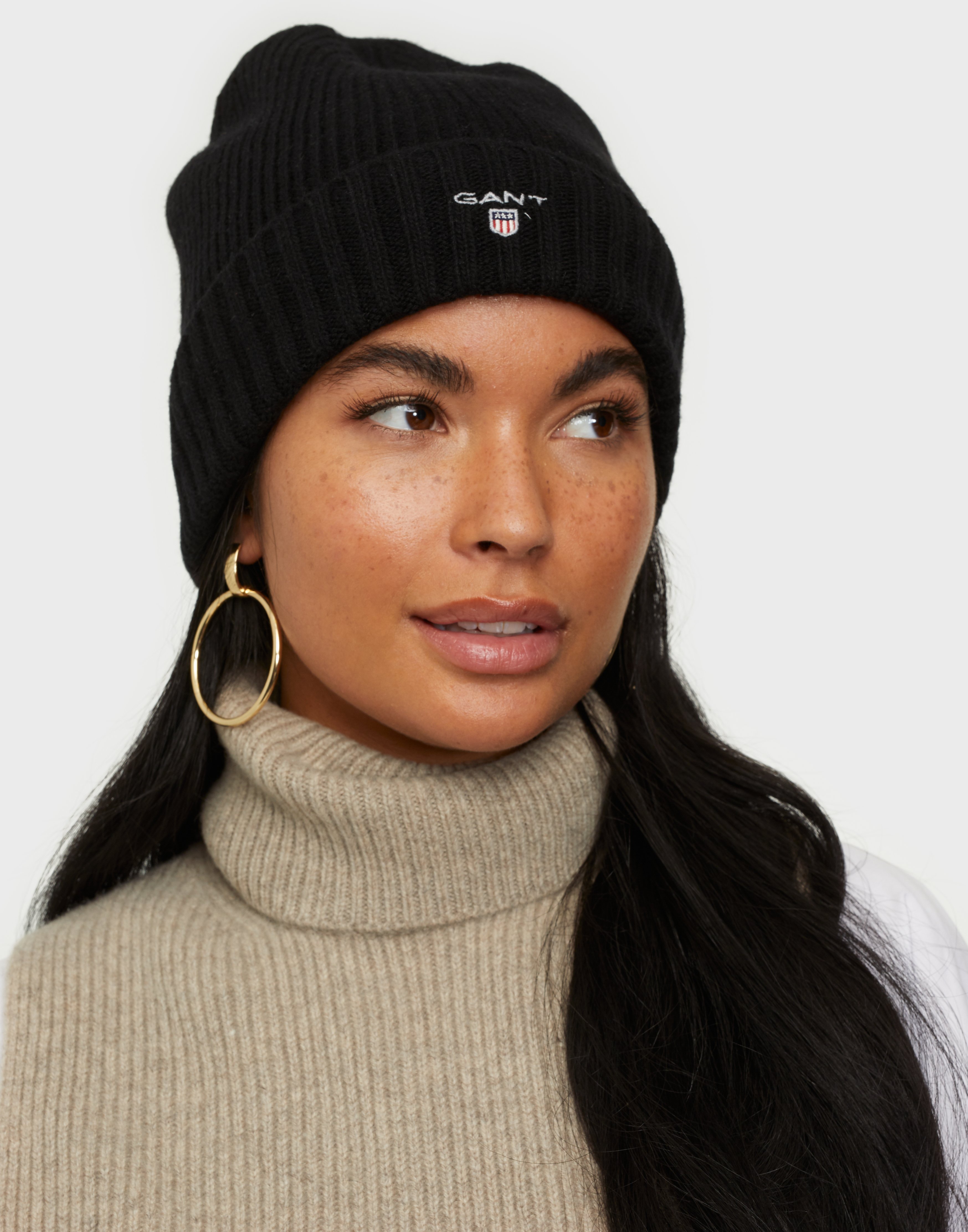 gant wool lined beanie