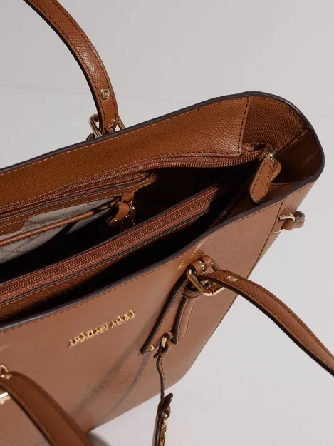Michael Kors Gilly Voyager Large Leather Tote Laptop Bag Handbag