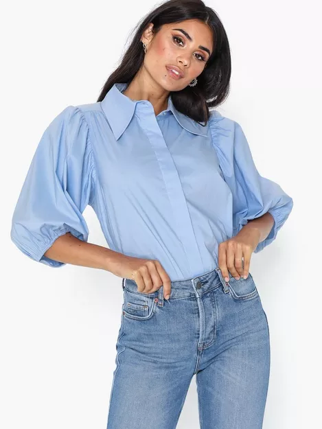 Buy Co'couture Briela Sleeve Shirt - Pale Blue | Nelly.com