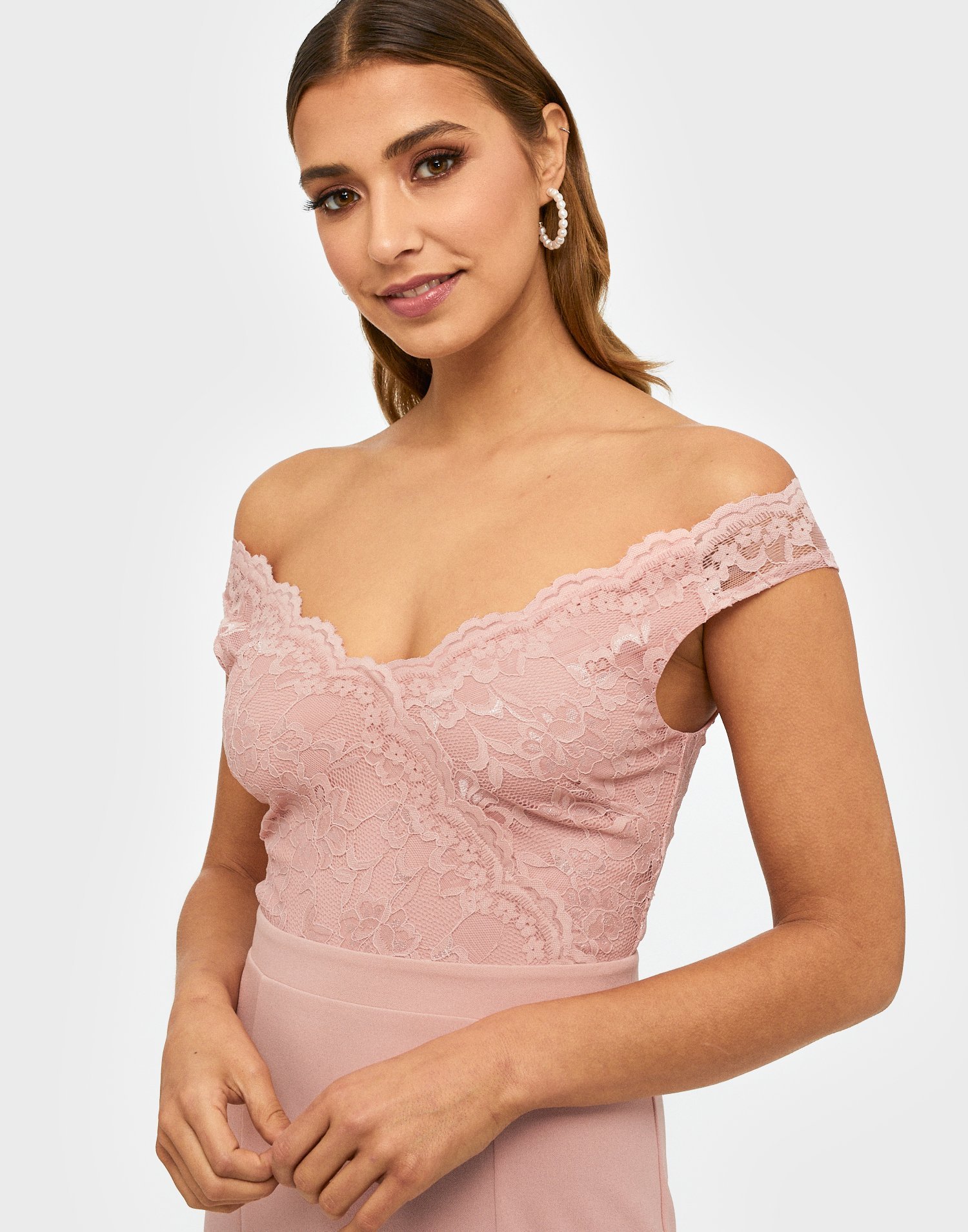 nly eve mermaid lace gown