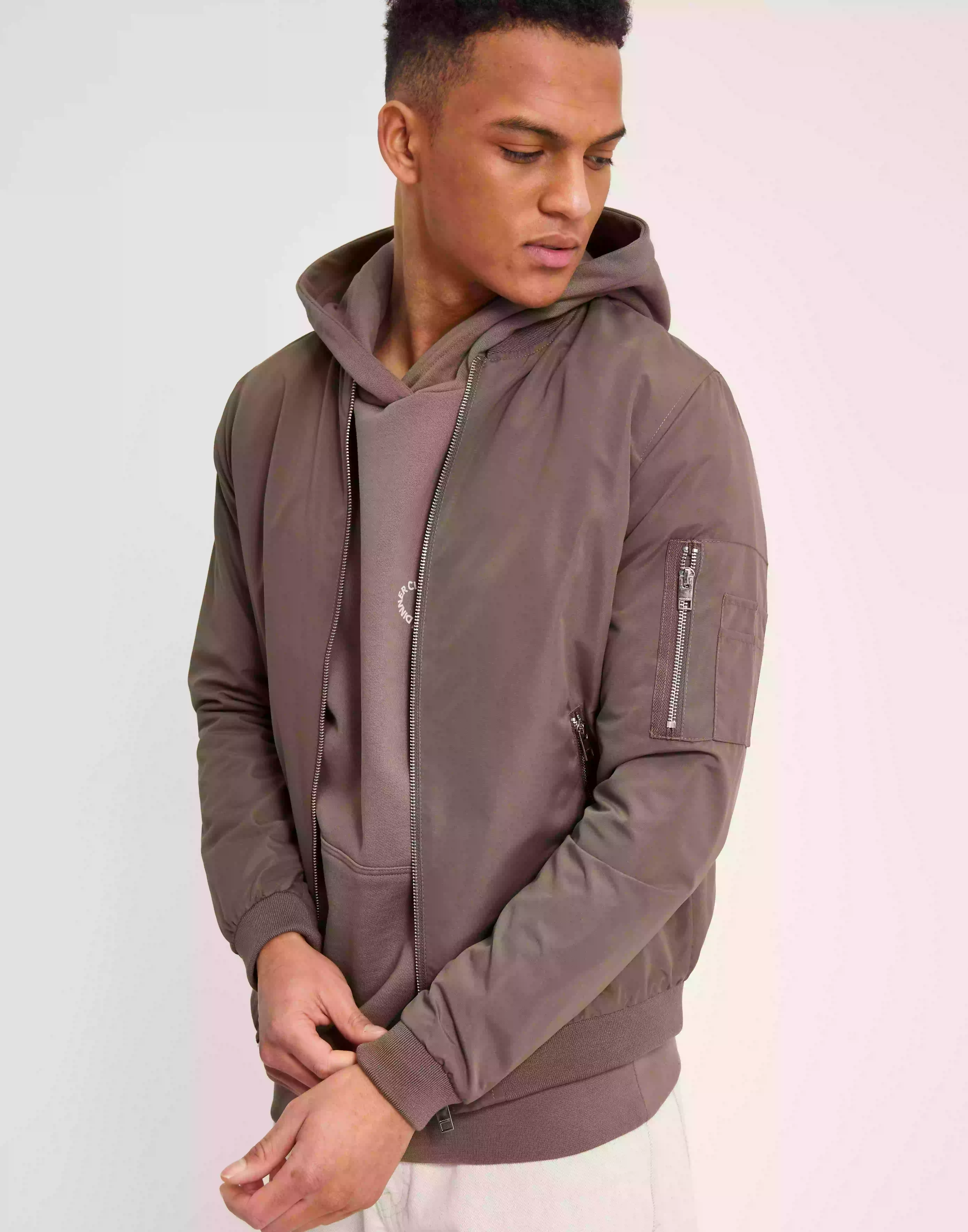 Jack & Jones Jjerush Bomber Noos Bomberjackor Falcon