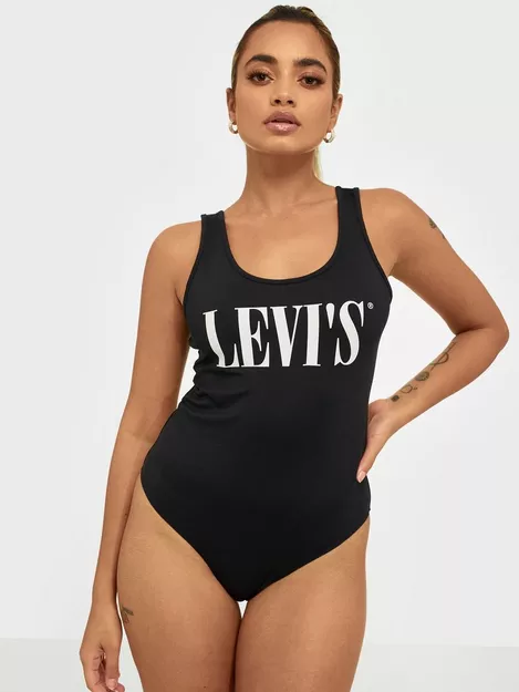 Buy Levi's GRAPHIC BODYSUIT LOGO BODYSUIT - Black 