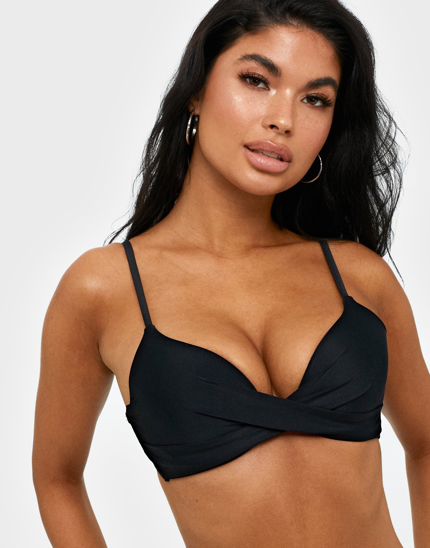 kenneth cole wireless push up one piece