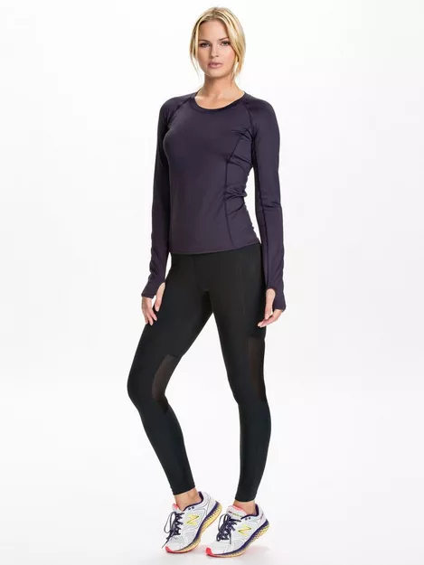Women Quarter Zip Pullover Running Shirts Long Sleeve Activewear