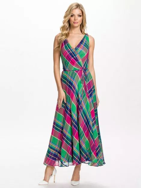 Buy Polo Ralph Lauren Haven Casual Dress - Pink/Green 