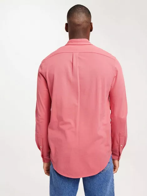 Ralph Lauren, Shirts, Ralph Lauren Featherweight Twill Shirt Mens 3xb  Button Up Long Sleeve Pink Red