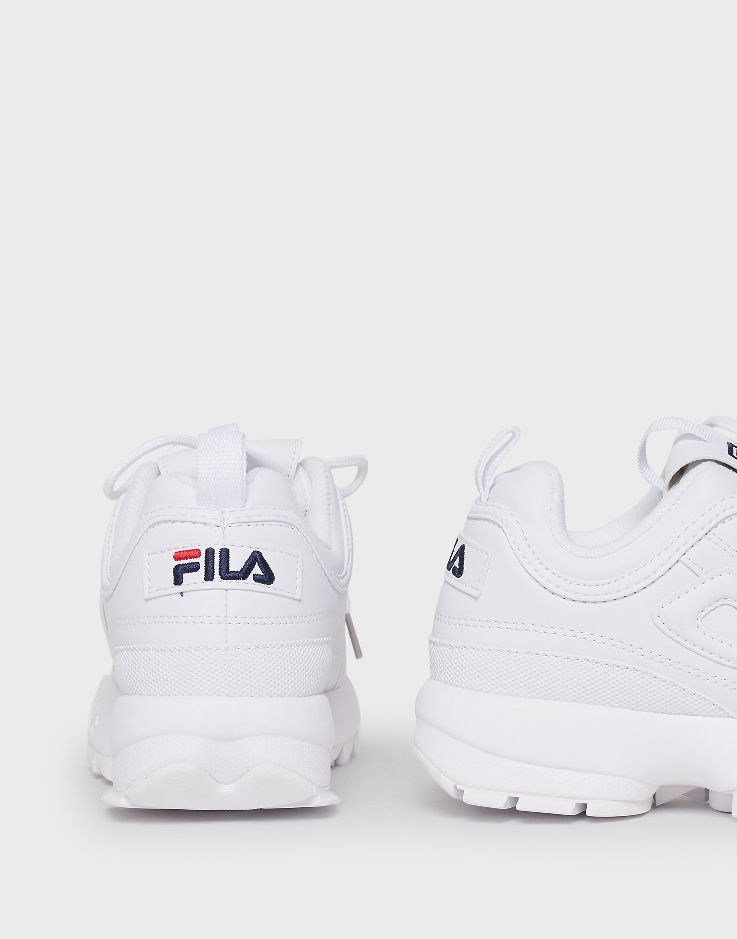 new white fila shoes