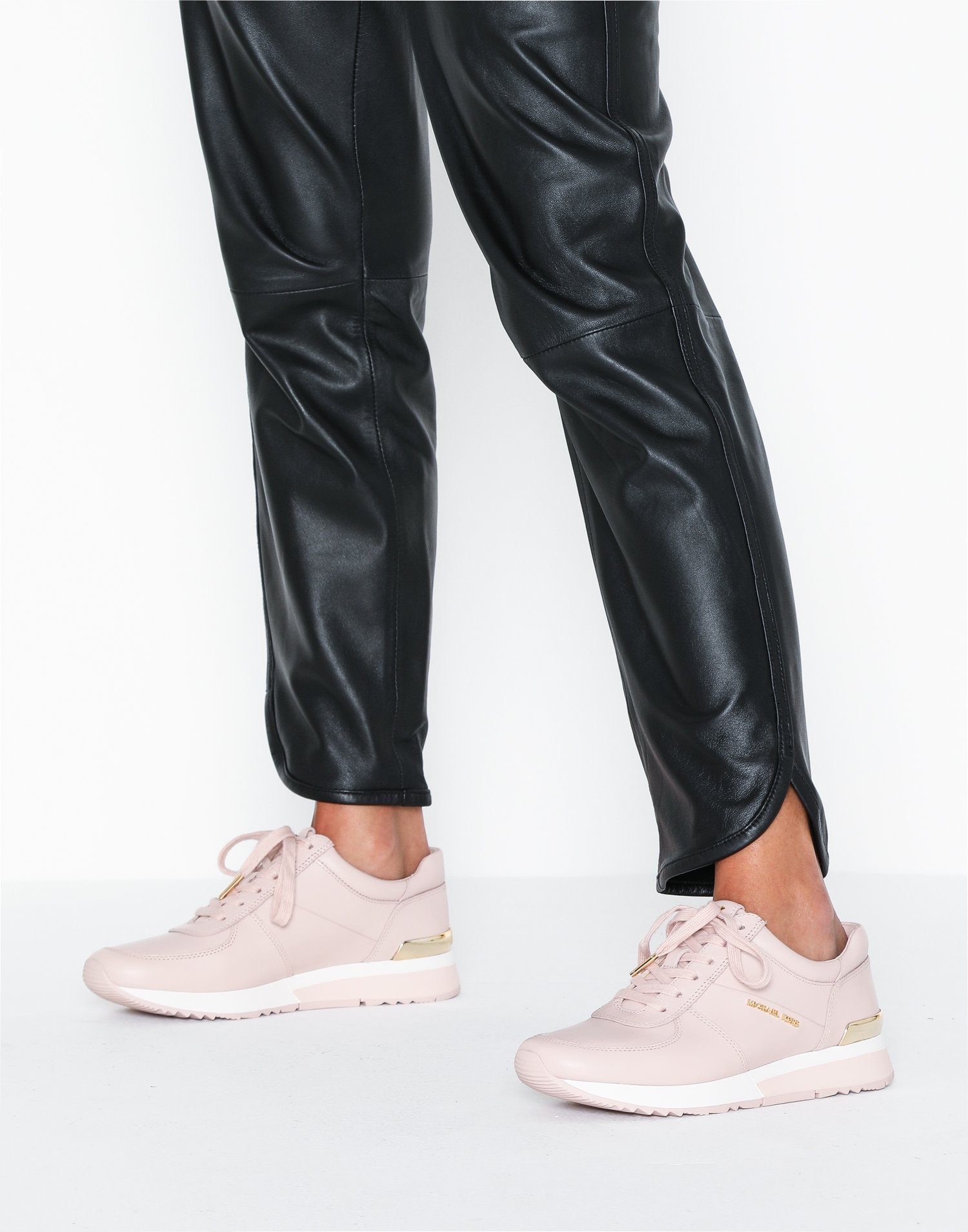 michael kors allie trainer pink