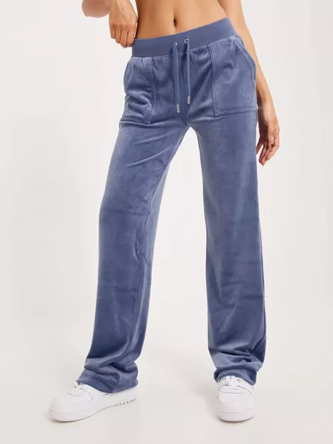 Juicy Couture WMNS Classic Velour Del Ray Pant Grey