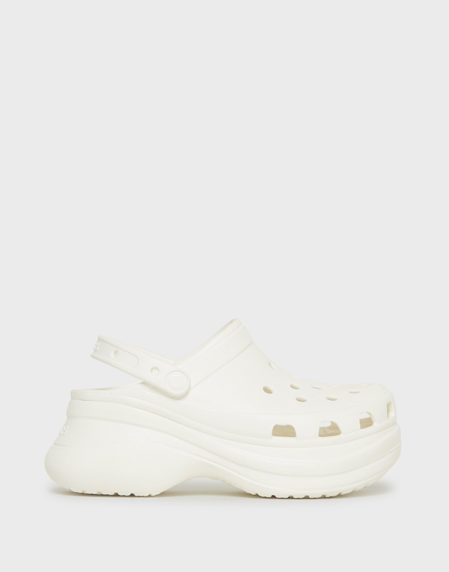 white wedding crocs