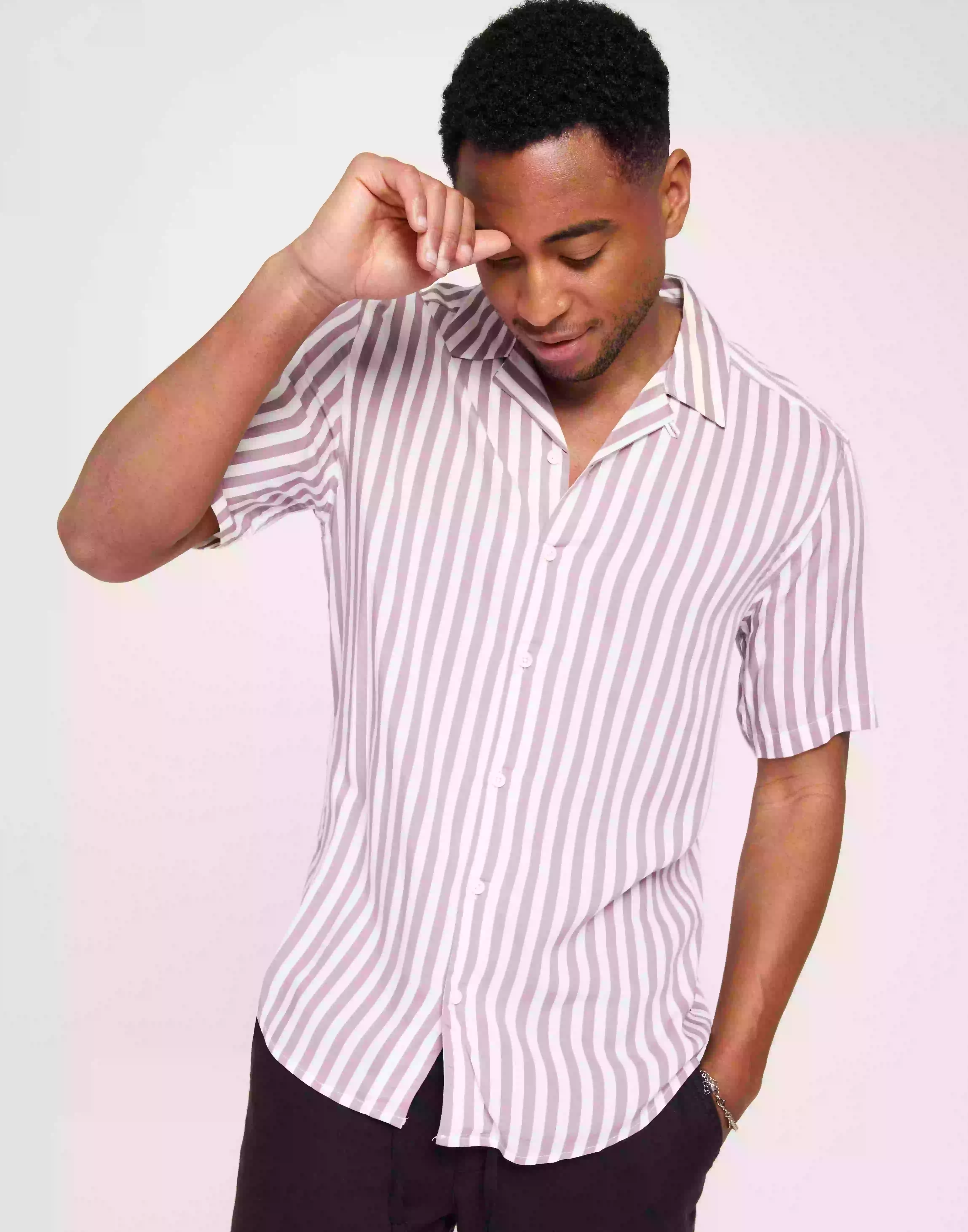 Only & Sons Onswayne Life Ss Viscose Shirt Noos Kortärmade skjortor Nirvana