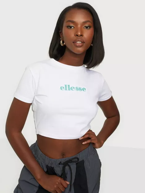 Buy ELLESSE White - SIDEREA CROP T-SHIRT EL