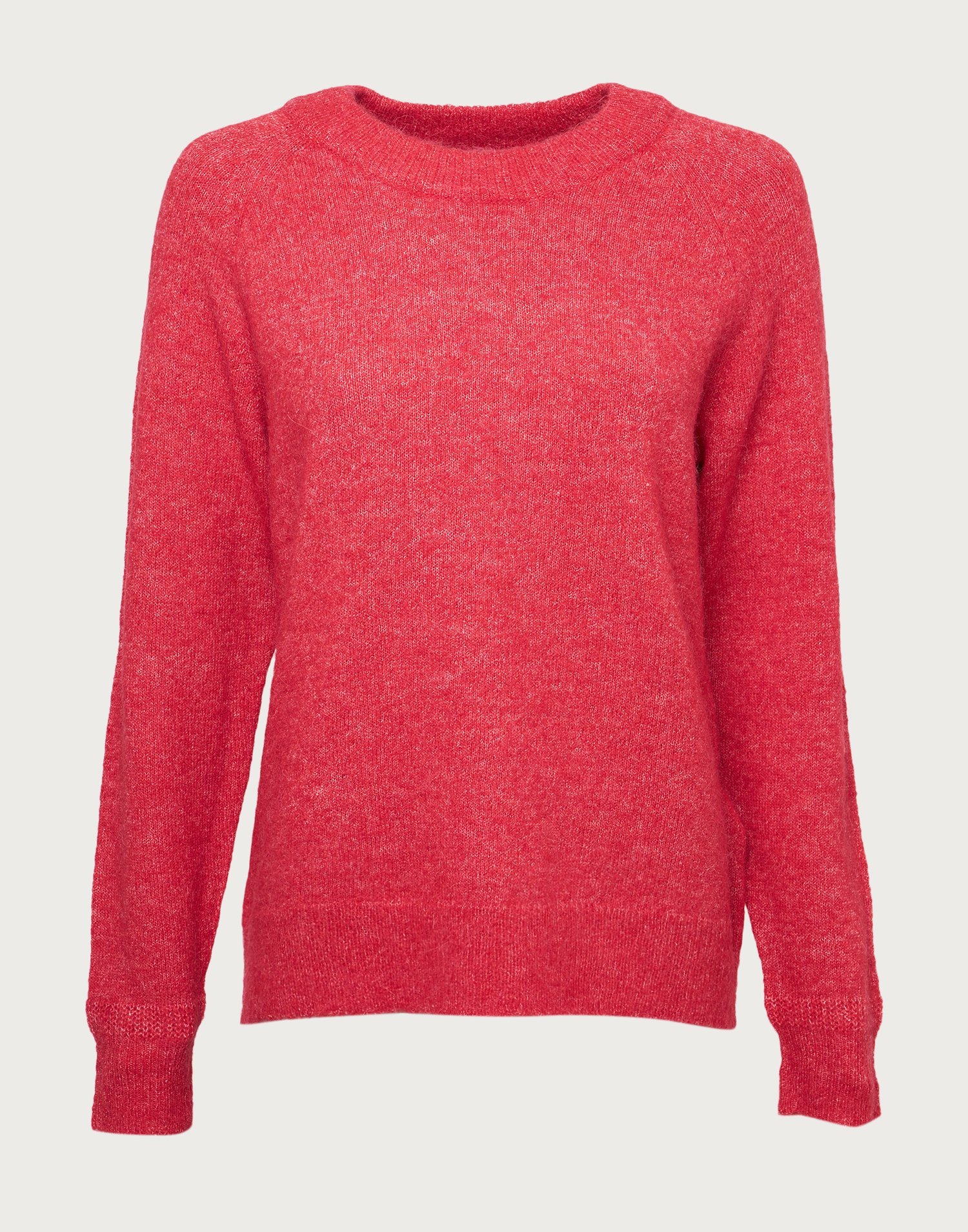 Köp Selected Femme SLFLULU LS KNIT O-NECK B NOOS - Ski Patrol Melange ...