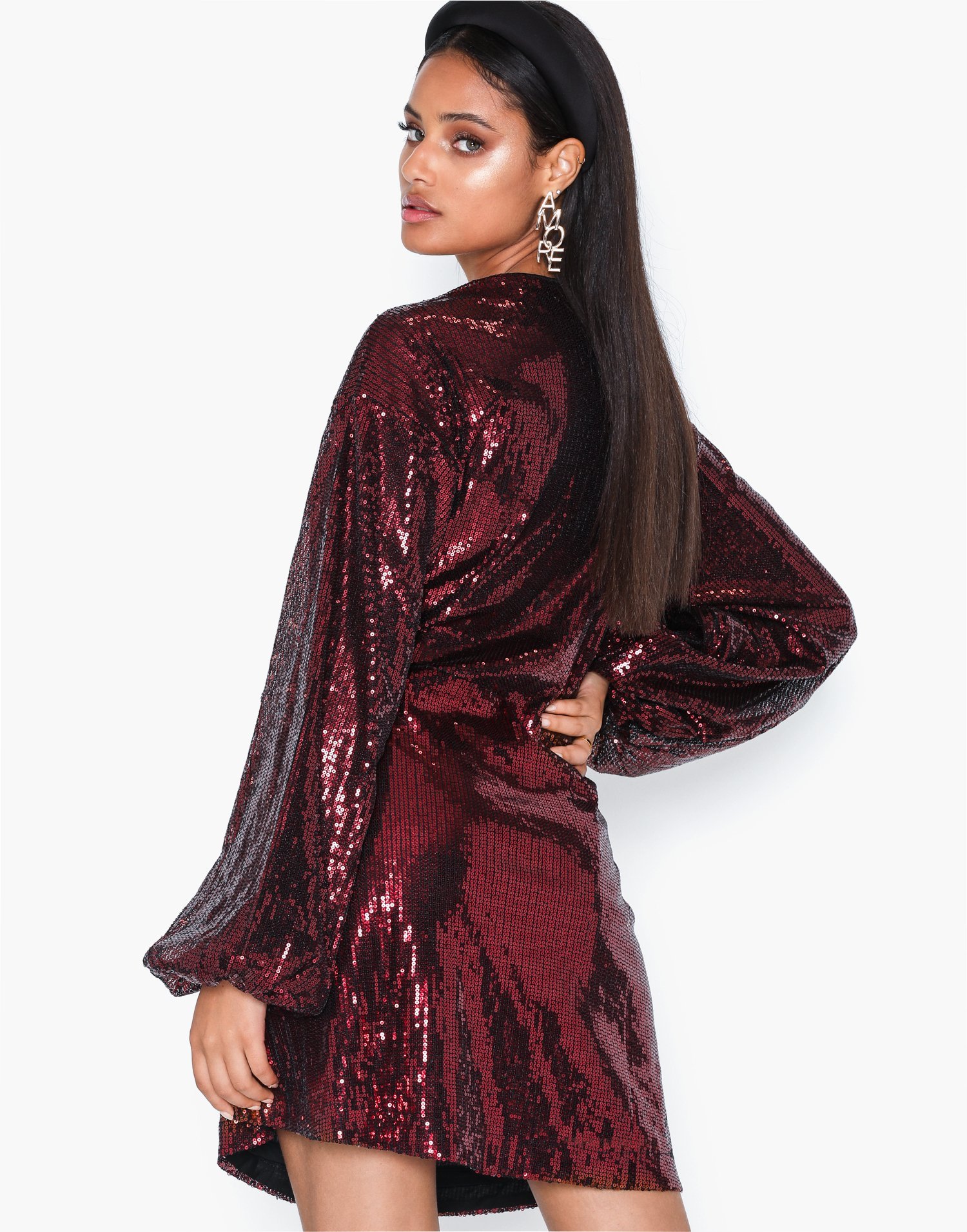 Flowy Sequin Dress