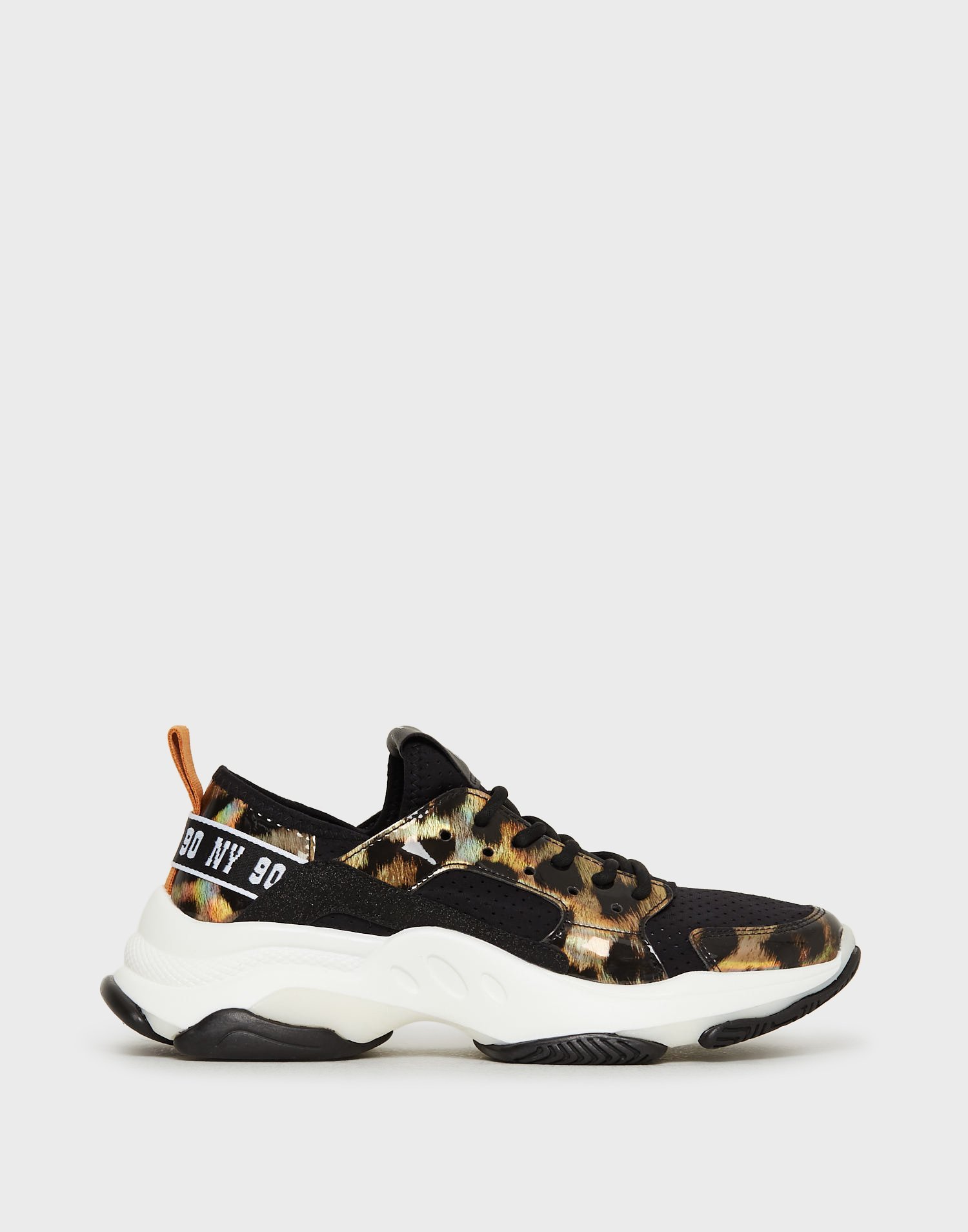 steve madden chunky sneakers leopard