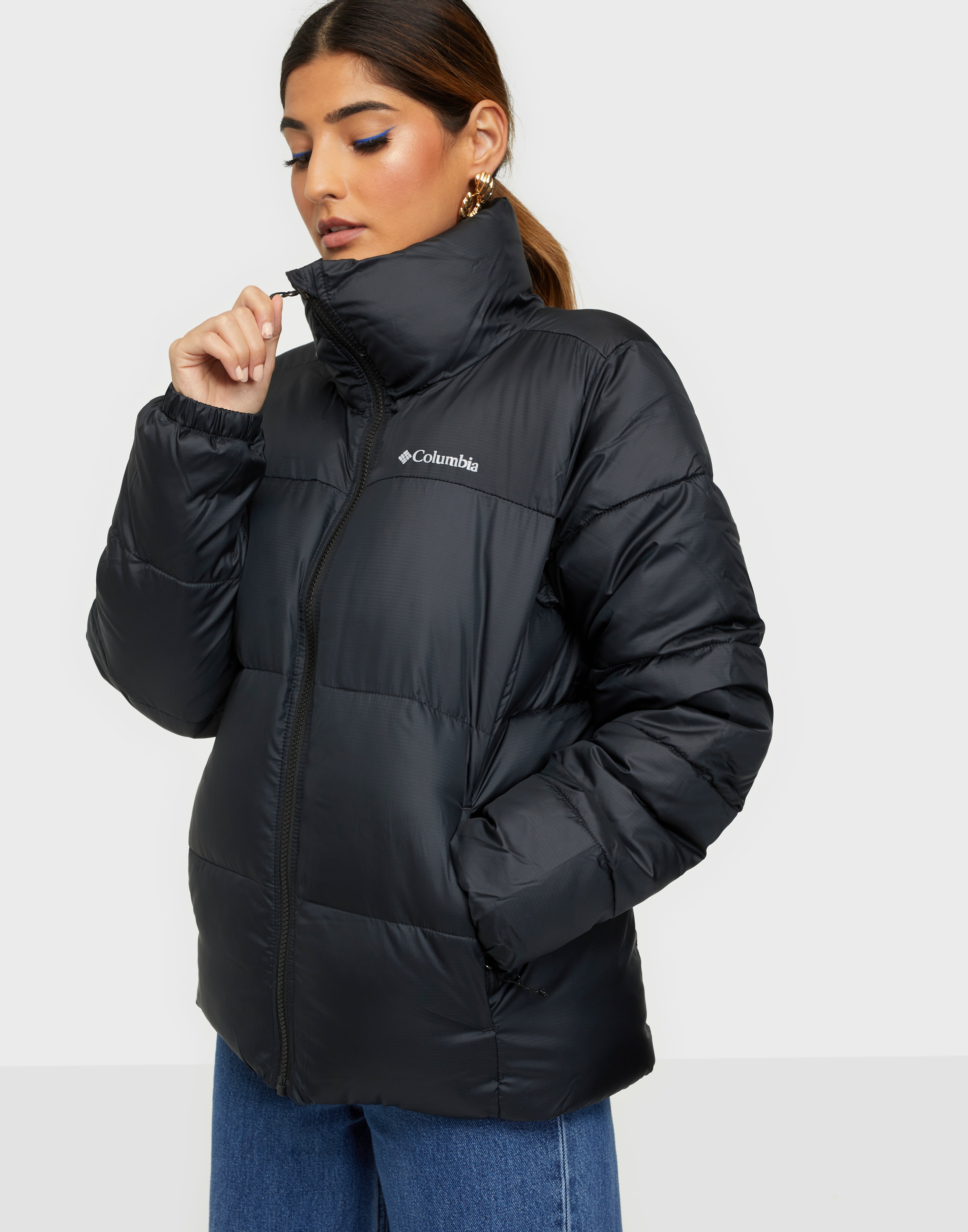 columbia puffect jacket mid