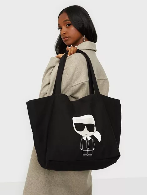 Karl Lagerfeld K/ikonik Karl Tote Black Bag