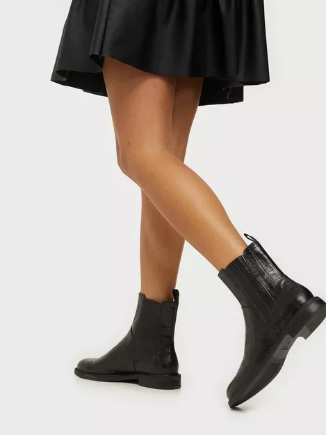 progressiv sandaler Justering Buy Vagabond Amina Croc Boots - Black | Nelly.com