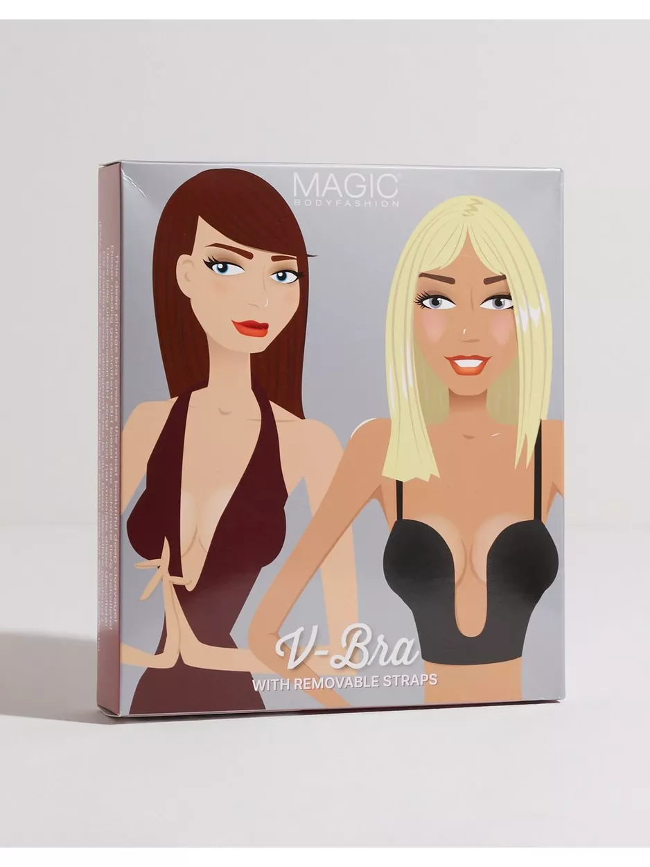 Magic Bodyfashion V-Bra Mjuk BH utan bygel Beige