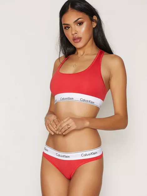 Buy Calvin Klein Underwear Thong - Red