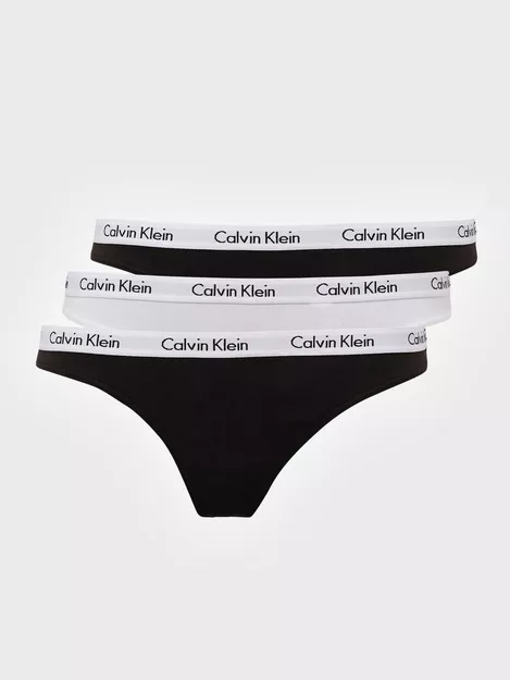 gehandicapt ten tweede bundel Buy Calvin Klein Underwear 3-pack String - Black/White | Nelly.com