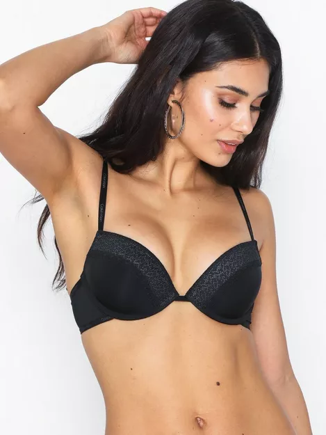 Calvin Klein Underwear FLIRTY PLUNGE - Push-up bra - black