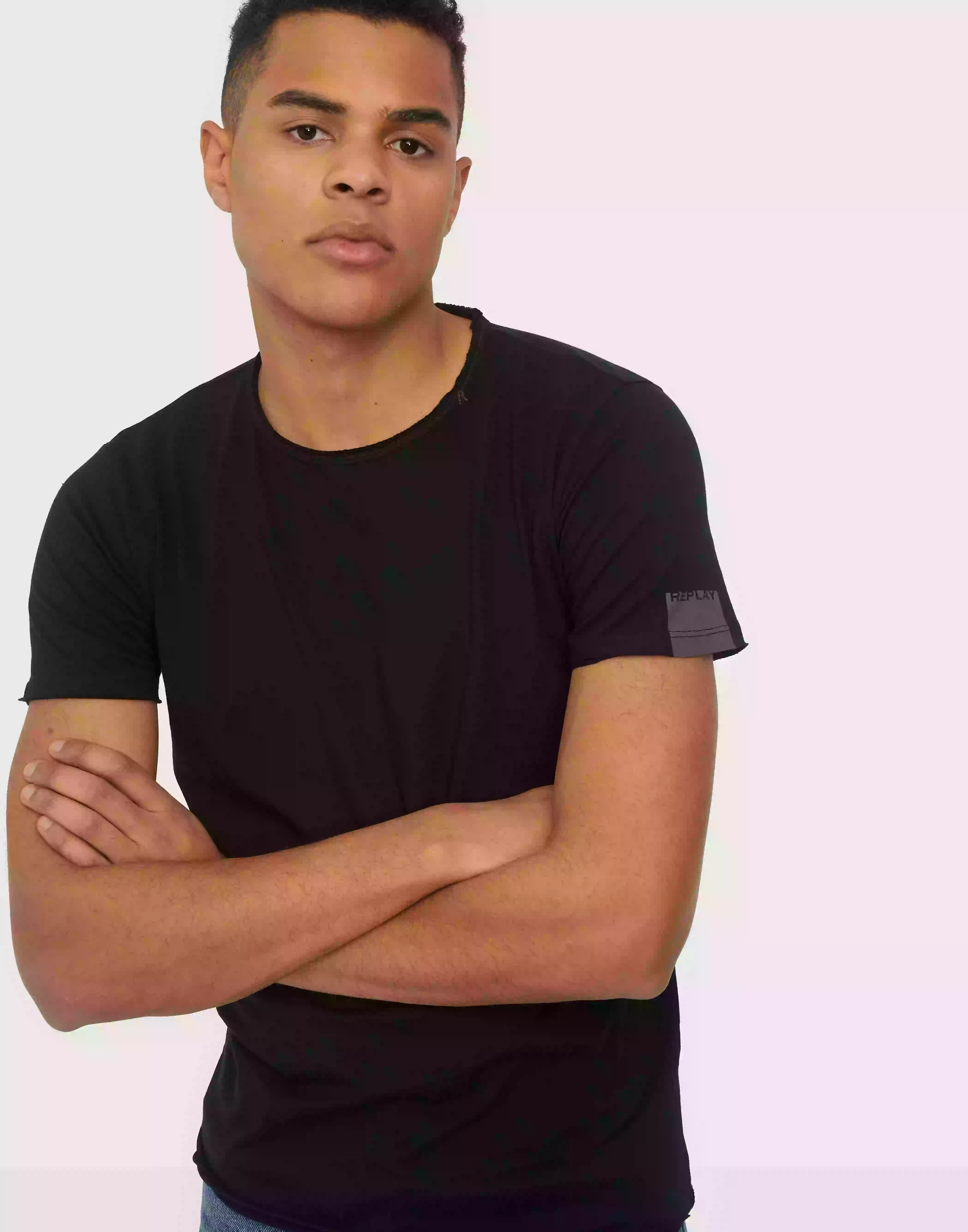 Replay T-Shirt Kortärmade t-shirts Black