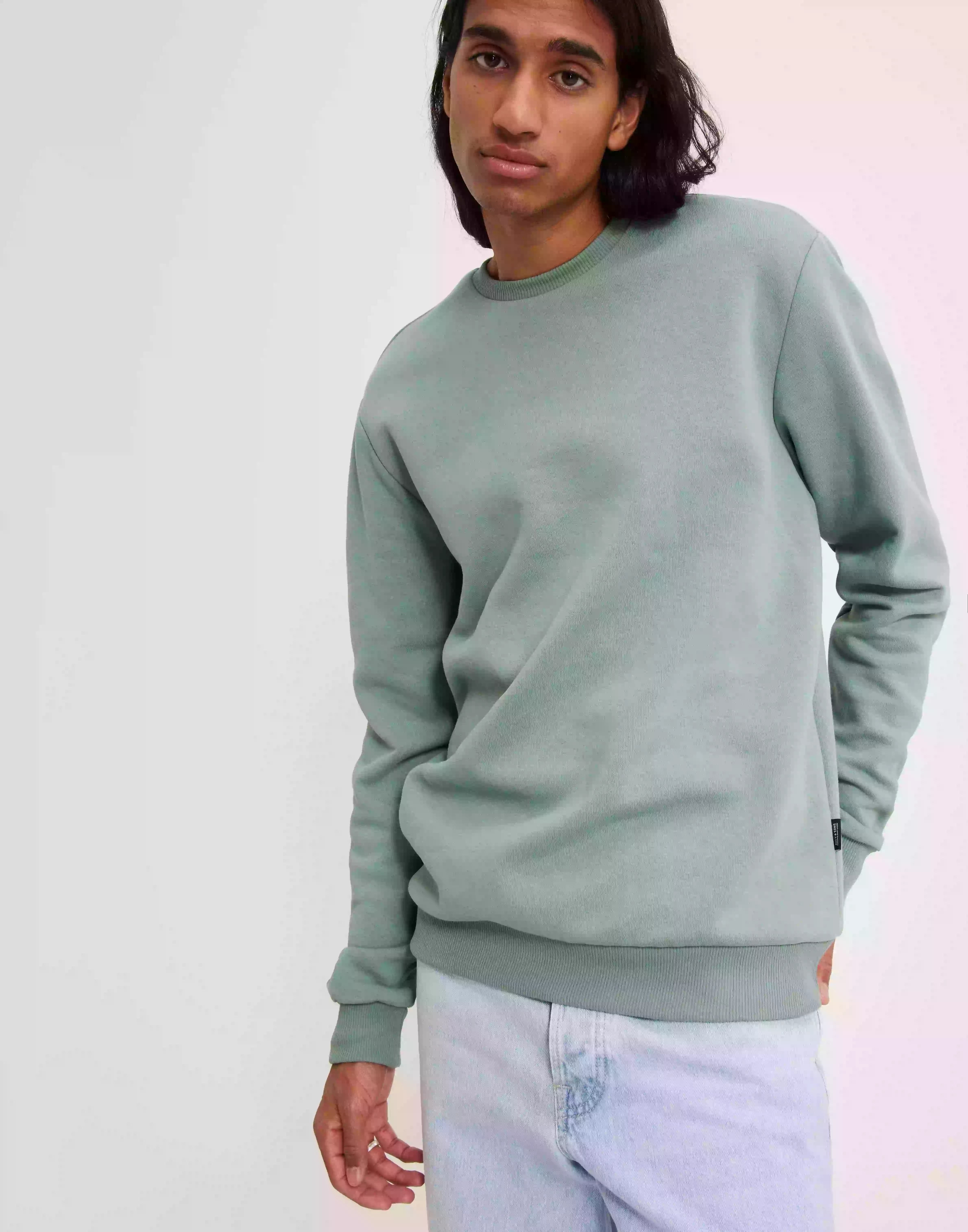 Only & Sons Onsceres Crew Neck Noos Sweatshirts Chinois Green