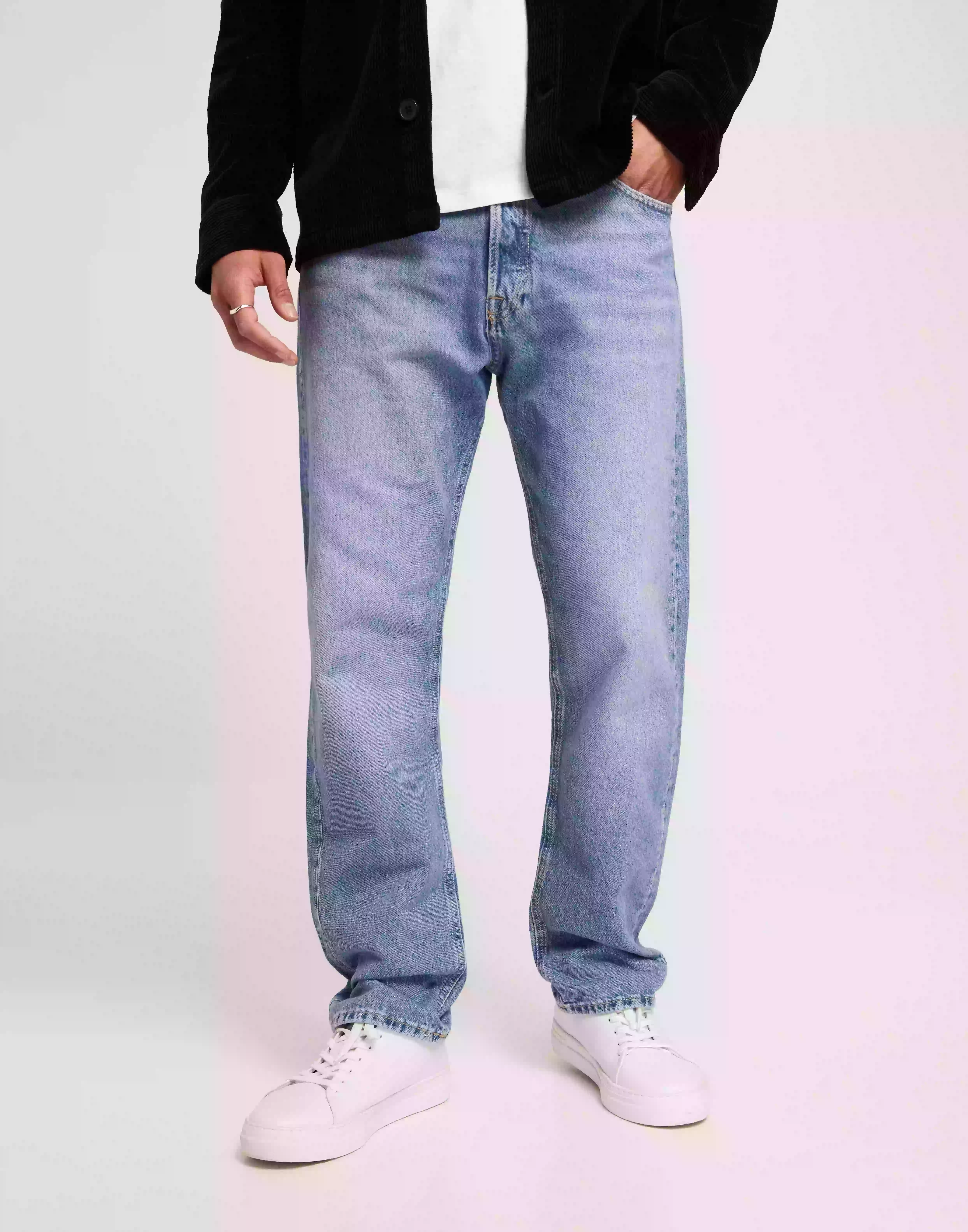 Jack & Jones Jjichris Jjoriginal Sbd 920 Noos Loose fit jeans Blue Denim