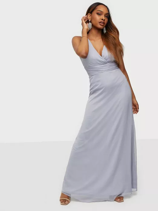 Osta NLY Eve Good Looking Drapy Gown - Dusty Blue 