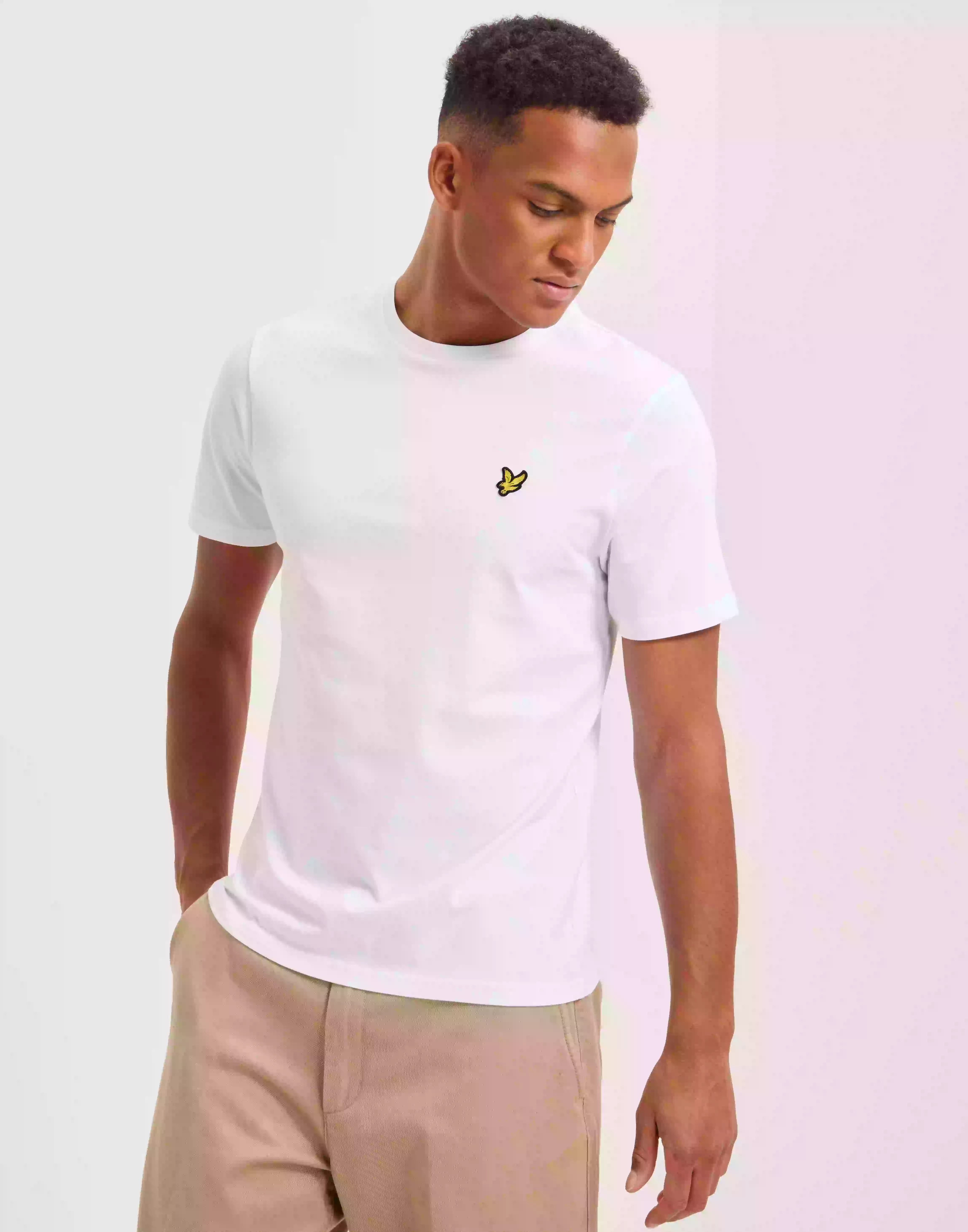 Lyle & Scott Plain T-Shirt Kortärmade t-shirts White