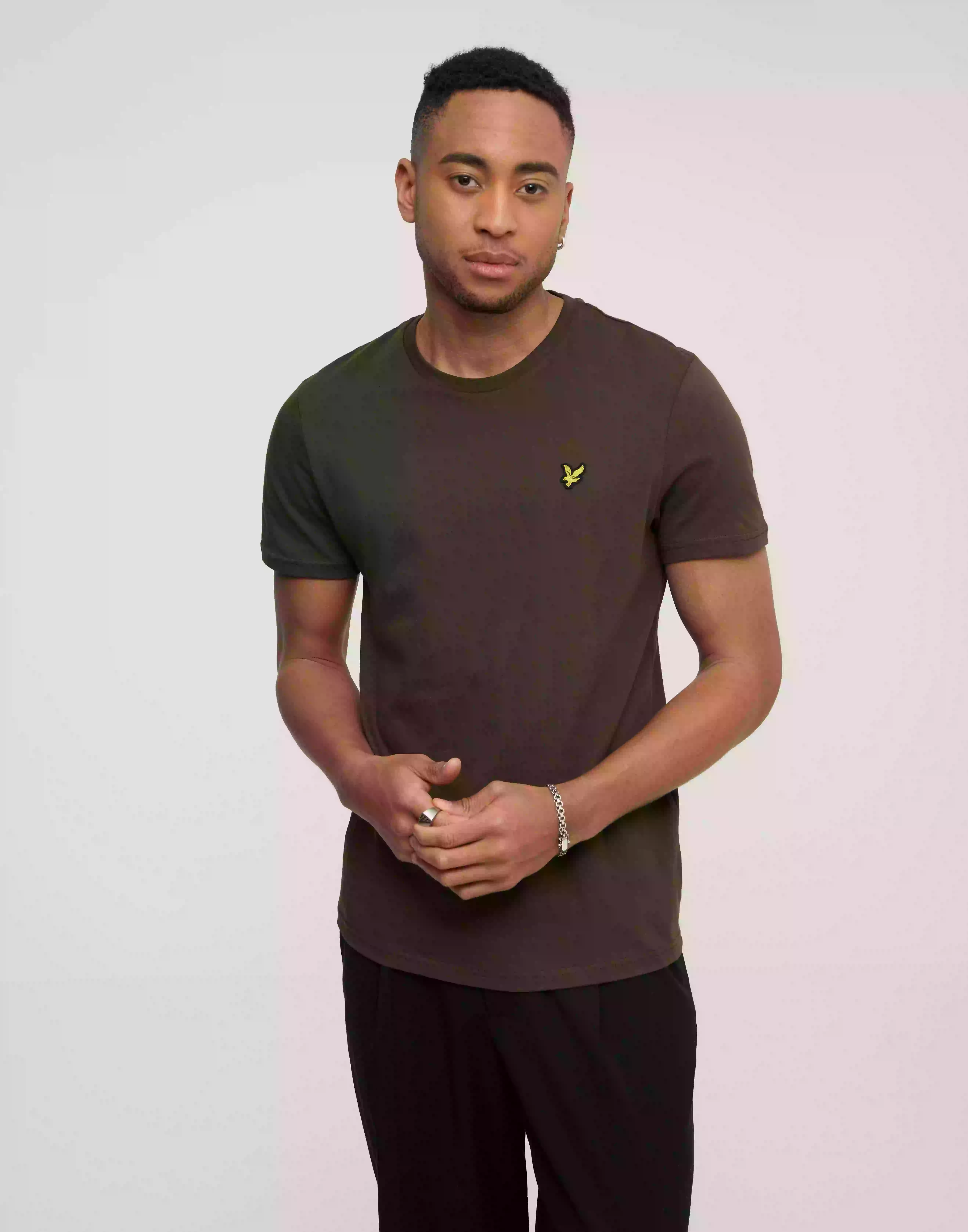 Lyle & Scott Plain T-Shirt Kortärmade t-shirts Olive