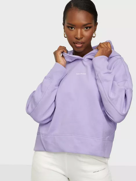 Buy Calvin Klein Jeans MICRO BRANDING HOODIE - Purple 